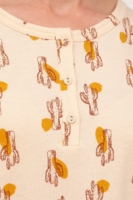 Vestido maxi Berta Beige