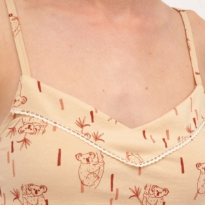 Blusa Tirantes Bibi Beige