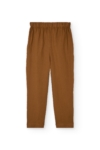 Pantalón pinzas Terracota Bijoux de Lino
