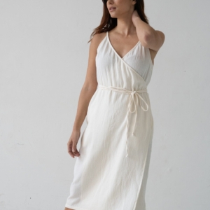 Vestido Tirantes Brielle Beige