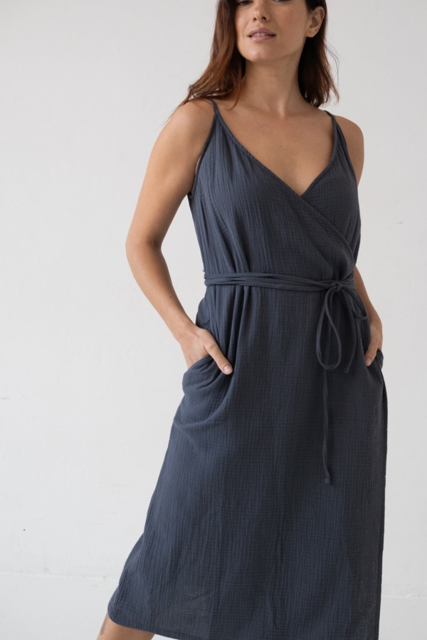 Vestido Tirantes Brielle negro