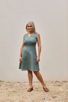 Vestido Fara Azul Aguamarina