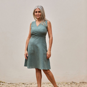 Vestido Fara Azul Aguamarina