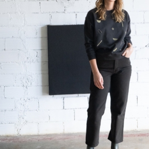 Sudadera Gabriela negro eclipse