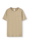 Camiseta unisex George bolsillos beige