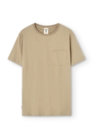 Camiseta unisex George bolsillos beige