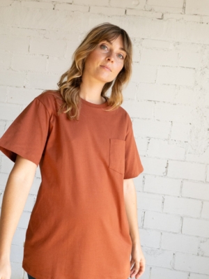 Camiseta Giulia rojo marte