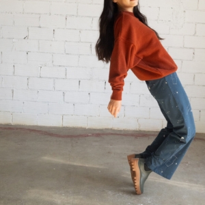 Pantalón Gloria azul constelaciones