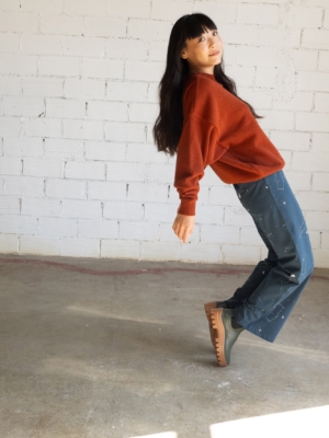 Pantalón Gloria azul constelaciones