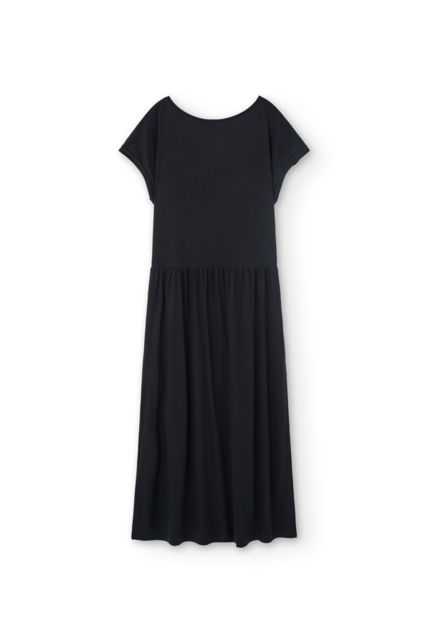 Vestido largo Hanna Tencel negro