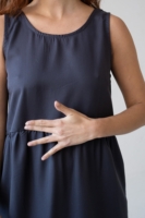 Vestido Hazel tirantes Tencel negro