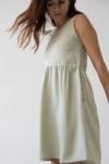 Vestido Hazel tirantes Tencel verde jade