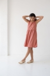 Vestido Hazel tirantes Tencel rosa coral