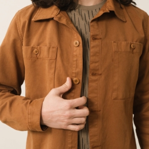 Sobrecamisa Worker Helmut Teja Algodón Orgánico