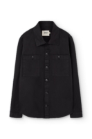 Sobrecamisa Worker Helmut Unisex Negro Algodón Orgánico