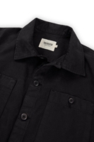 Sobrecamisa Worker Helmut Unisex Negro Algodón Orgánico