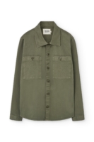 Sobrecamisa Worker Helmut Unisex Verde Algodón Orgánico