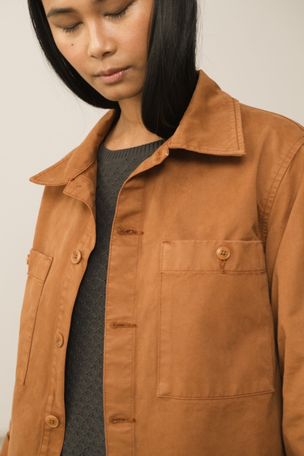 Sobrecamisa Worker Helmut Unisex Teja Algodón Orgánico