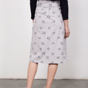 tiralahilacha-lamar-grey-bird-print-plated-skirt-2