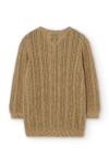 Cardigan Calado Bibi Mostaza