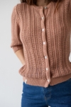 Cardigan Calado Bibi Rosa