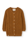 Cardigan Calado Bibi Terracota