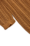 Cardigan Calado Bibi Terracota