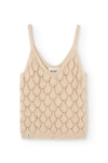 Tank Top Basile calado Beige