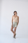 Tank Top Basile calado Beige