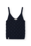 Tank Top Basile calado Azul