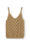 Tank Top Basile calado Mostaza