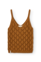 Tank Top Basile calado Terracota
