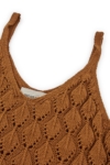 Tank Top Basile calado Terracota