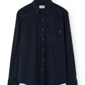 Camisa micropana azul marino