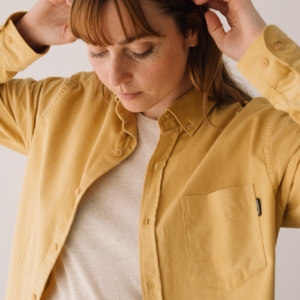 Camisa micropana amarillo