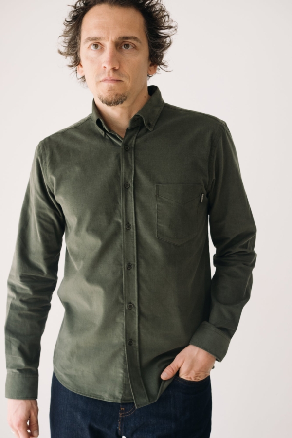 Camisa micropana unisex verde