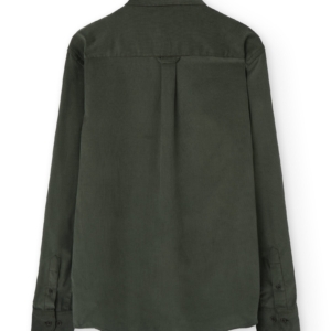 tiralahilacha-organic-fine-wale-corduroy-unisex-shirt-in-green-5