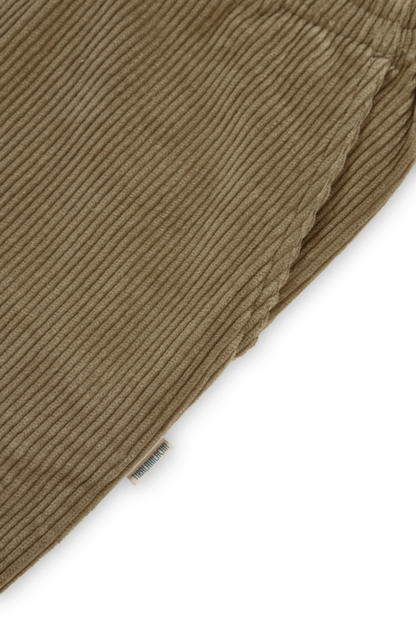 Pantalón pana oversized algodón orgánico verde