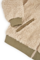 Chaqueta borreguito algodón orgánico crudo