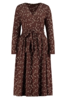 Vestido Saray marrón