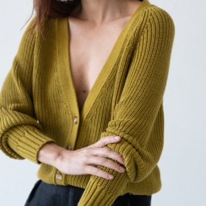 Chaqueta corta Golah Mostaza