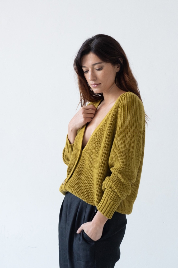 Chaqueta corta Golah Mostaza