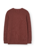 Jersey Tam granate Grosella en algodón orgánico