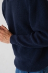 Jersey Tam azul marino en algodón orgánico