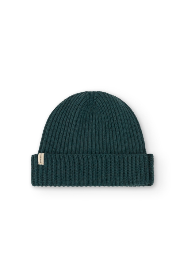 Gorro unisex Tao azul en lana merino