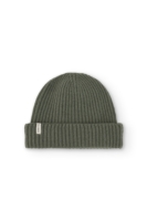 Gorro unisex Tao verde en lana merino