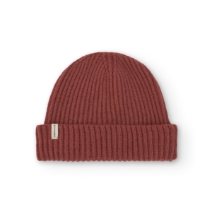 Gorro Tao rojo en lana merino