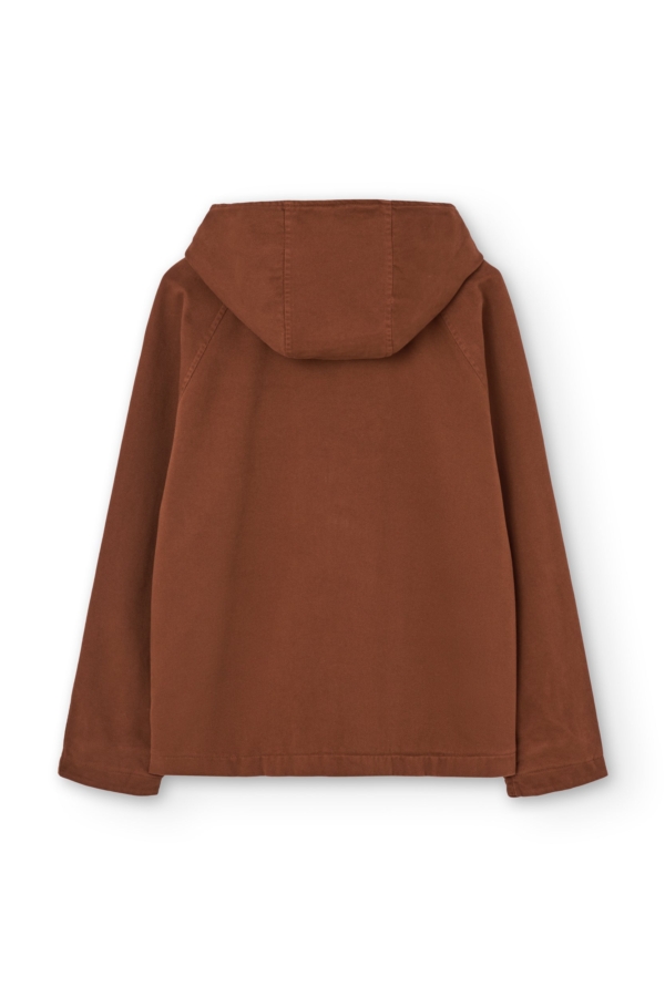 Chaqueta Turina en teja algodón orgánico