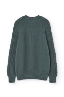 Jersey Turner azul hortensia en algodón orgánico