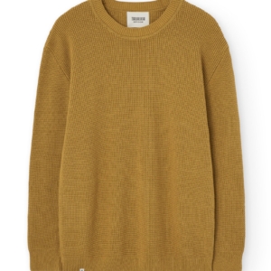 Jersey unisex Tam mostaza en algodón orgánico